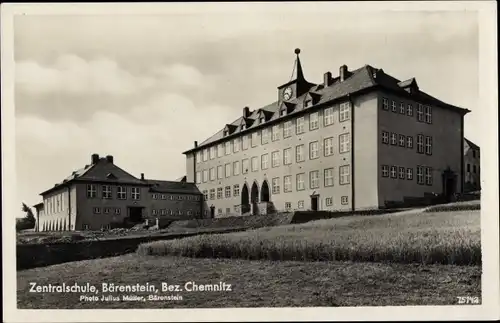 Ak Bärenstein im Erzgebirge, Zentralschule