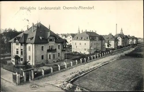 Ak Altendorf Chemnitz in Sachsen, Königliche Landesanstalt