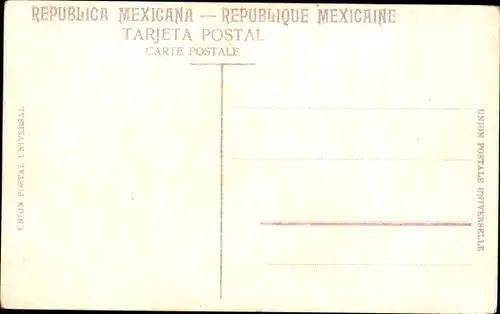Ak Mexiko, Aguador Mexicano, Wasserträger, Mexikaner