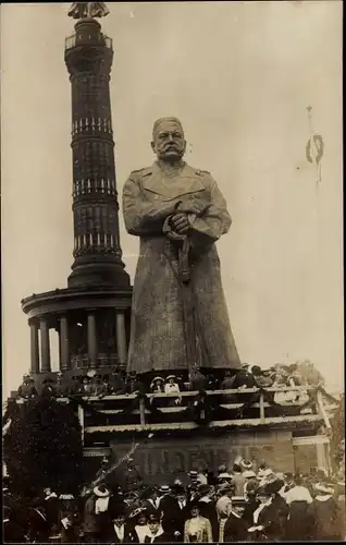 Foto Ak Berlin Tiergarten, Siegessäule, Nagelung, Hindenburg