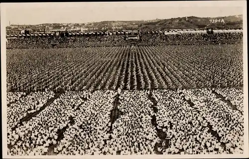 Ak Stuttgart in Baden Württemberg, 13. Deutsches Turnfest 1933, Stadion