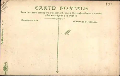 Ak Philipeville Algerien, La Rue Nationale