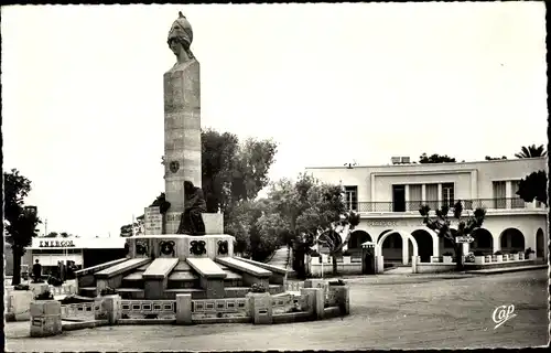 Ak Guelma Algerien, Le Monument aux Morts