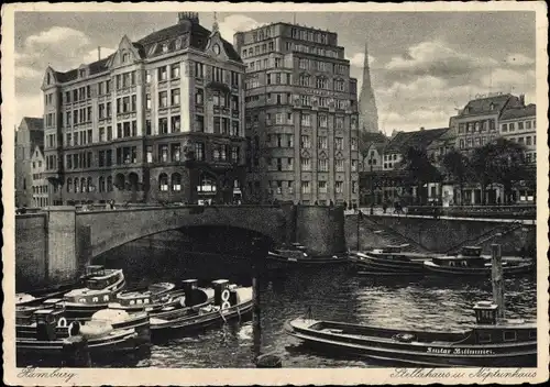 Ak Hamburg Mitte, Stellahaus u. Neptunhaus