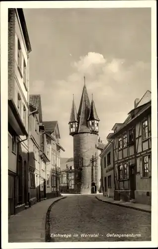 Ak Eschwege an der Werra Hessen, Gefangenenturm