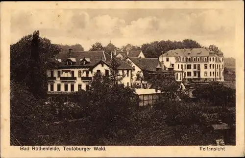 Ak Bad Rothenfelde am Teutoburger Wald, Teilansicht