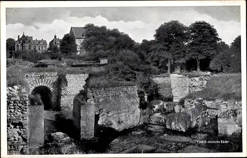 Ak Trier an der Mosel, Römische Bäder