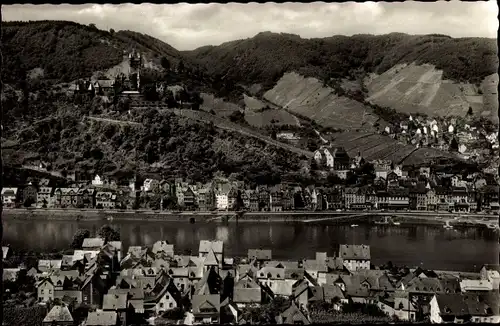 Ak Cochem an der Mosel, Teilansicht, Cond