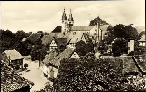 Ak Gernrode Quedlinburg im Harz, Am Spittelplatz