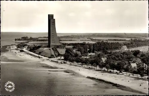 Ak Ostseebad Laboe, Marine Ehrenmal, Panorama