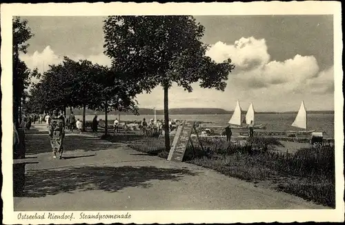 Ak Ostseebad Niendorf Timmendorfer Strand, Strandpromenade