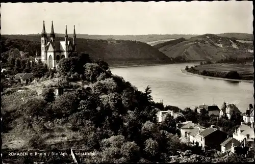 Ak Remagen am Rhein, Apollinariskirche