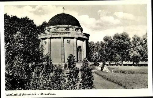 Ak Altenbruch Cuxhaven in Niedersachsen, Mausoleum