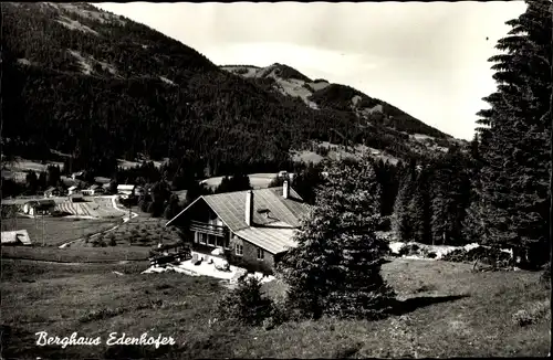 Ak Gunzesried Blaichach im Allgäu, Berghaus Edenhofen