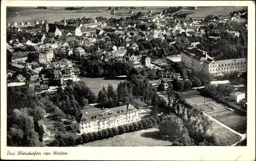 Ak Bad Wörishofen im Unterallgäu, Fliegeraufnahme