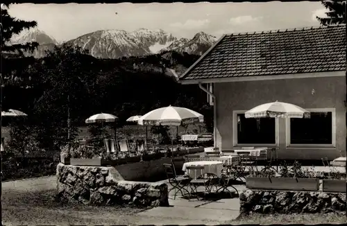 Ak Füssen im Ostallgäu, Gasthof Jägerhaus