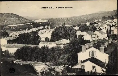Ak Nyons Drôme, Nouvelle Vue générale