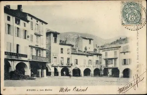 Ak Nyons Drôme, Les Halles