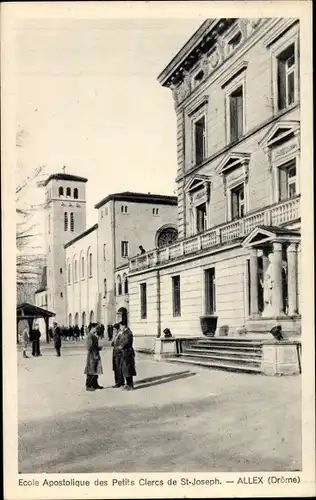 Ak Allex Drôme, Ecole Apostolique des Petits Clercs de St. Joseph