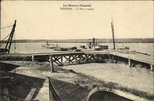 Ak Kenitra Marokko, Le Bac a vapeur