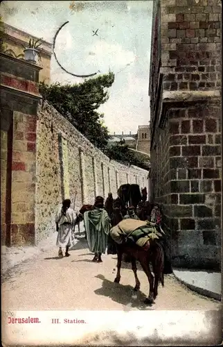 Ak Jerusalem Israel, III. Station