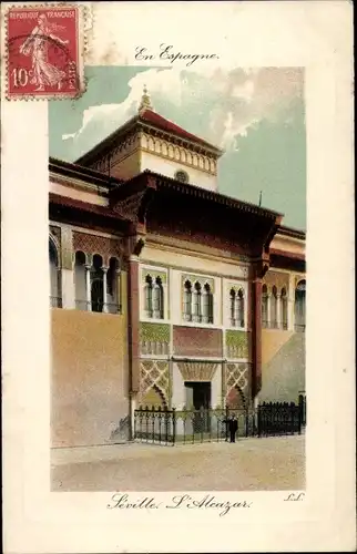 Ak Sevilla Andalusien, L'Alcazar