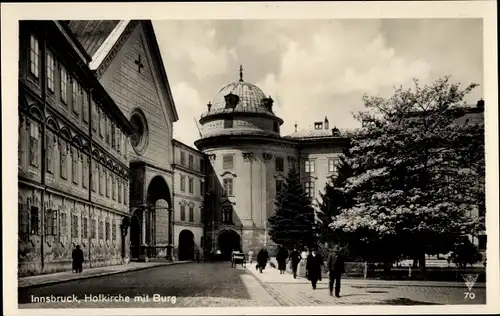 Ak Innsbruck in Tirol, Hofkirche, Burg