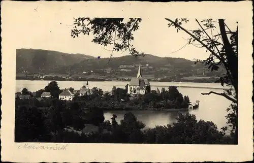 Ak Maria Wörth am Wörthersee Kärnten, Panorama