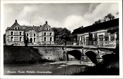 Ak Almelo Overijssel Niederlande, Huize Almelo-Gravenallee