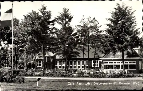 Ak Drouwen Drenthe Niederlande, Cafe-Rest. Het Drouwenrzand