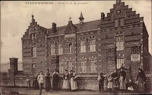 Ak Steenvoorde Nord, Ecole N.-D. de Lourdes