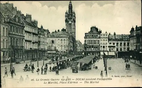 Ak Douai Nord, Le Marchè, Place d'Armes