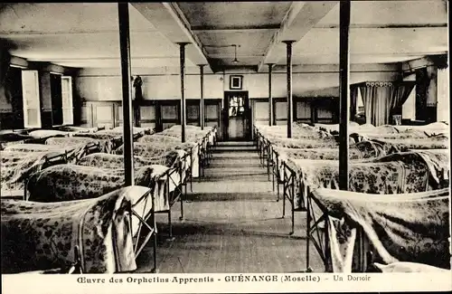 Ak Guénage Moselle, Un Dortoir, Orphelins Apprentis