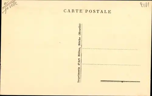 Ak Rohrbach lès Bitche Lothringen Moselle, Rue Principale