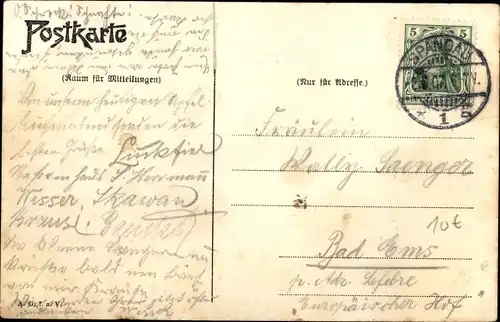 Ak Berlin Spandau, Stresowplatz, Kaserne des 5. Garde Grenadier Regiments