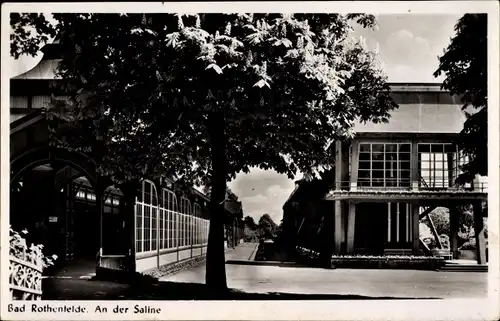 Ak Bad Rothenfelde am Teutoburger Wald, An der Saline