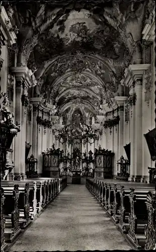 Ak Trier an der Mosel, Paulinuskirche, Innenansicht