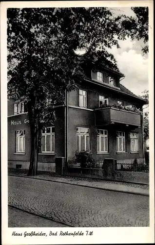 Ak Bad Rothenfelde am Teutoburger Wald, Haus Großheider