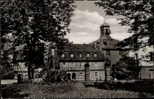 Ak Eschwege an der Werra Hessen, Anlagen und Landgrafenschloss
