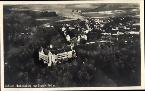 Ak Heiligenberg in Baden, Schloss mit Umgebung