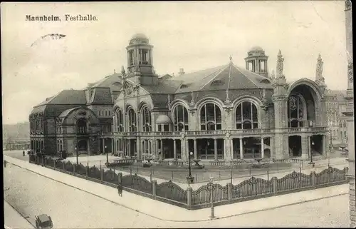 Ak Mannheim in Baden, Festhalle
