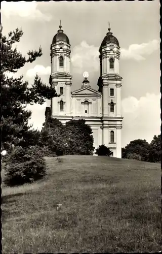 Foto Ak  Schönenberg Ellwangen Jagst, Wallfahrtskirche