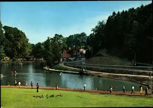 Ak Bad Iburg am Teutoburger Wald, Charlottensee