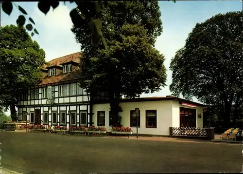 Ak Leckermühle Bohmte in Niedersachsen, Gasthof Zu den drei Linden