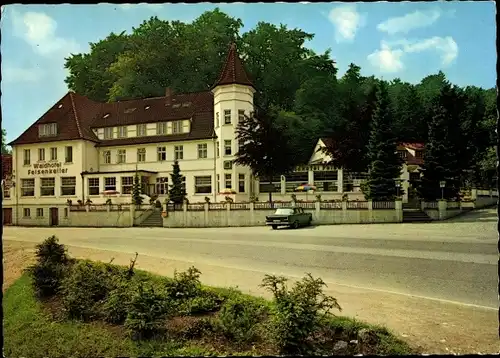 Ak Bad Iburg am Teutoburger Wald, Waldhotel Felsenkeller