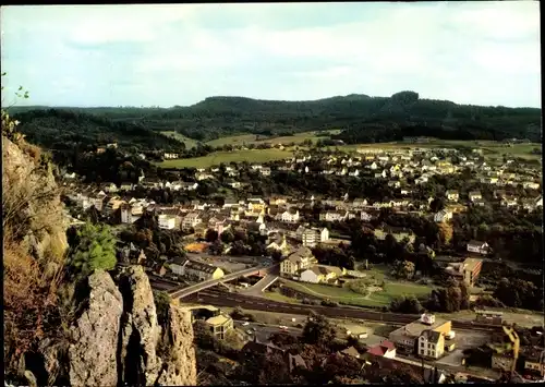 Ak Gerolstein in der Eifel, Blick auf den Ort