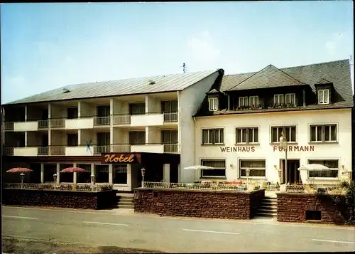 Ak Ellenz Poltersdorf an der Mosel, Hotel und Weinhaus Fuhrmann