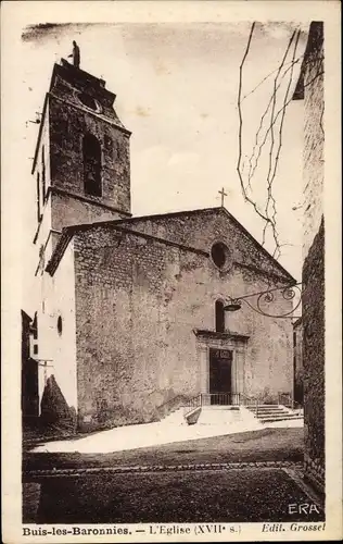 Ak Buis les Baronnies Drôme, L'Eglise