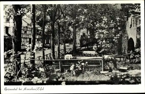 Ak Grünental Monschau Montjoie in der Eifel, Gasthaus Peter Johnen