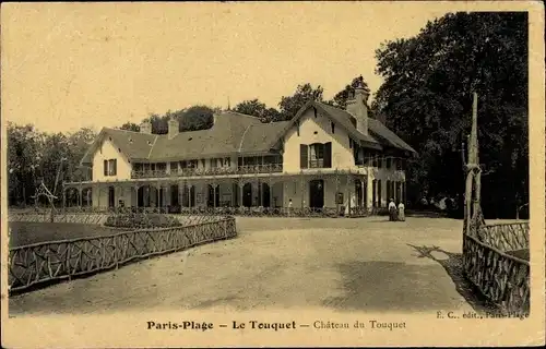 Ak Le Touquet Paris Plage Pas de Calais, Chateau du Touquet